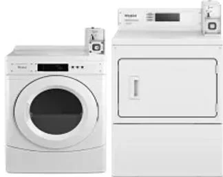 Side by Side Washer & Dryer Set